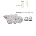 20Pcs Car DIY Accessories 3mm 6mm 9mm For Truck Curtain Slider FH FE FM Automotive Plastic Fastener Clip Oasis Select 3mm 20pcs