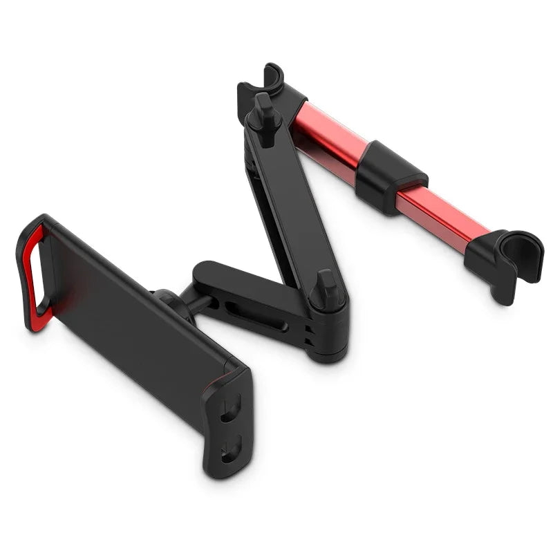 Telescopic Car Rear Pillow Phone Holder Tablet Rotating Car Seat Rear Stand Headrest Bracket for Phone Tablet 5 13 Inch Oasis Select Red Telescopic