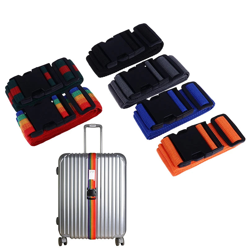 2M Travel Luggage Suitcase Secure Lock Durable Nylon Packing Strap Belt 1Pc Oasis Select