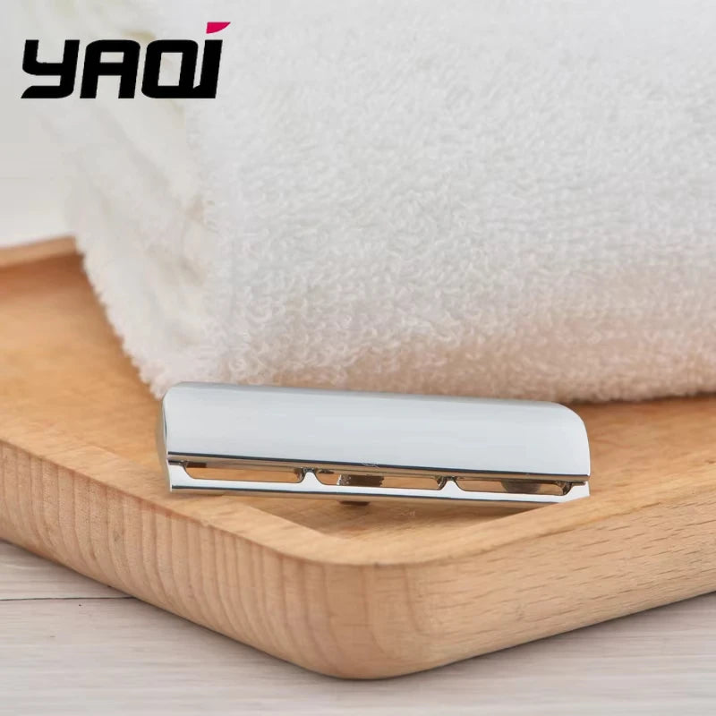 YAQI 0.70mm Blade Gap Excalibur Single Edge Chrome Color AC Safety Razor Head for Men Lightweight Provide Precise Shaving Oasis Select