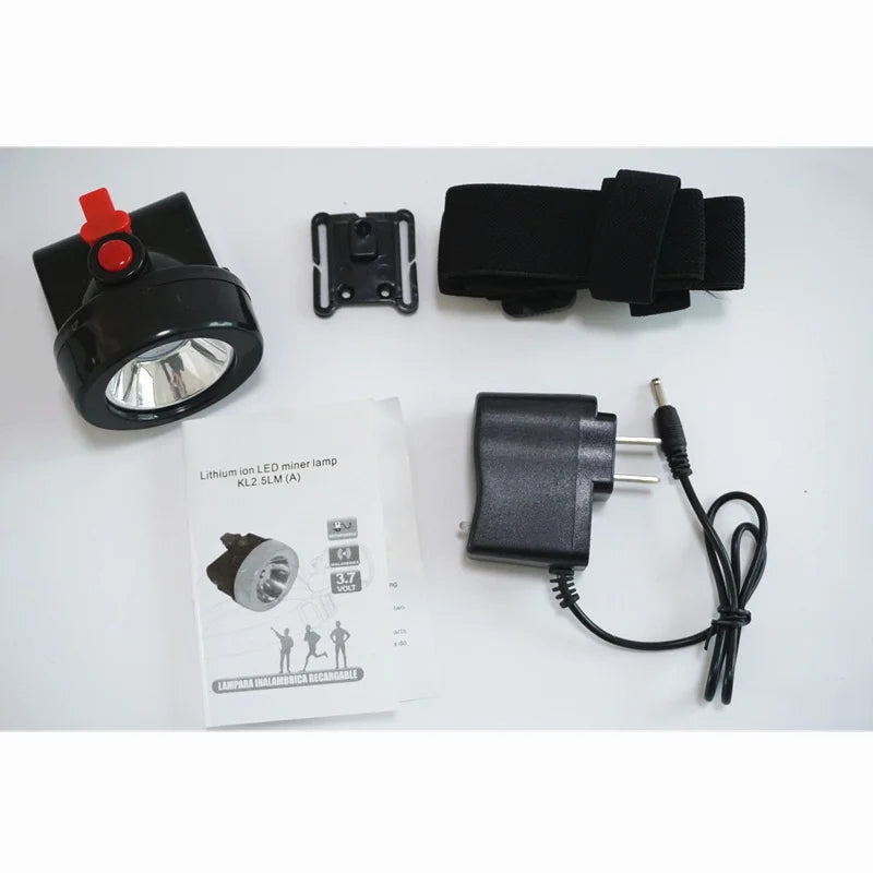 SHINEKNOT IP65 Explosion-Proof LED Mining Headlamp 2800mAh