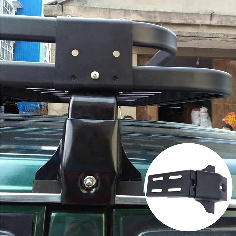 Vehicle Roof Rack Mount Adapter for SUV/ MPV Fixed Rain Gutter Bracket Oasis Select
