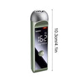Pocket Breathalyzer Breath Alcohol Detector LED Display Alcohol Tester Hand Held Accurate Alcohol Breath Test Tool for Personal Oasis Select Green