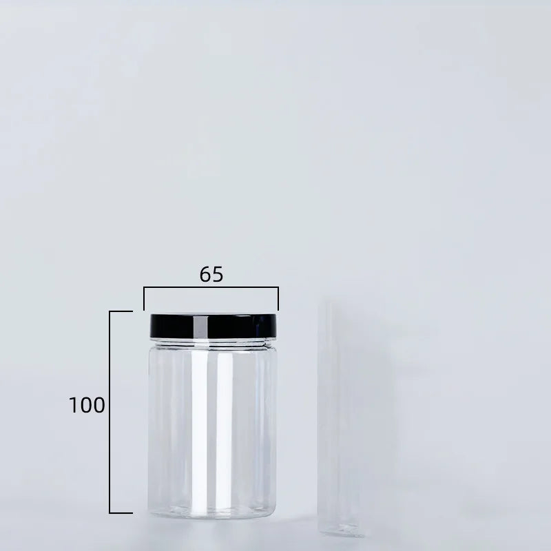 Clear Sealed Can Lid Food Smell Odor Proof Storage Packaging Bottle