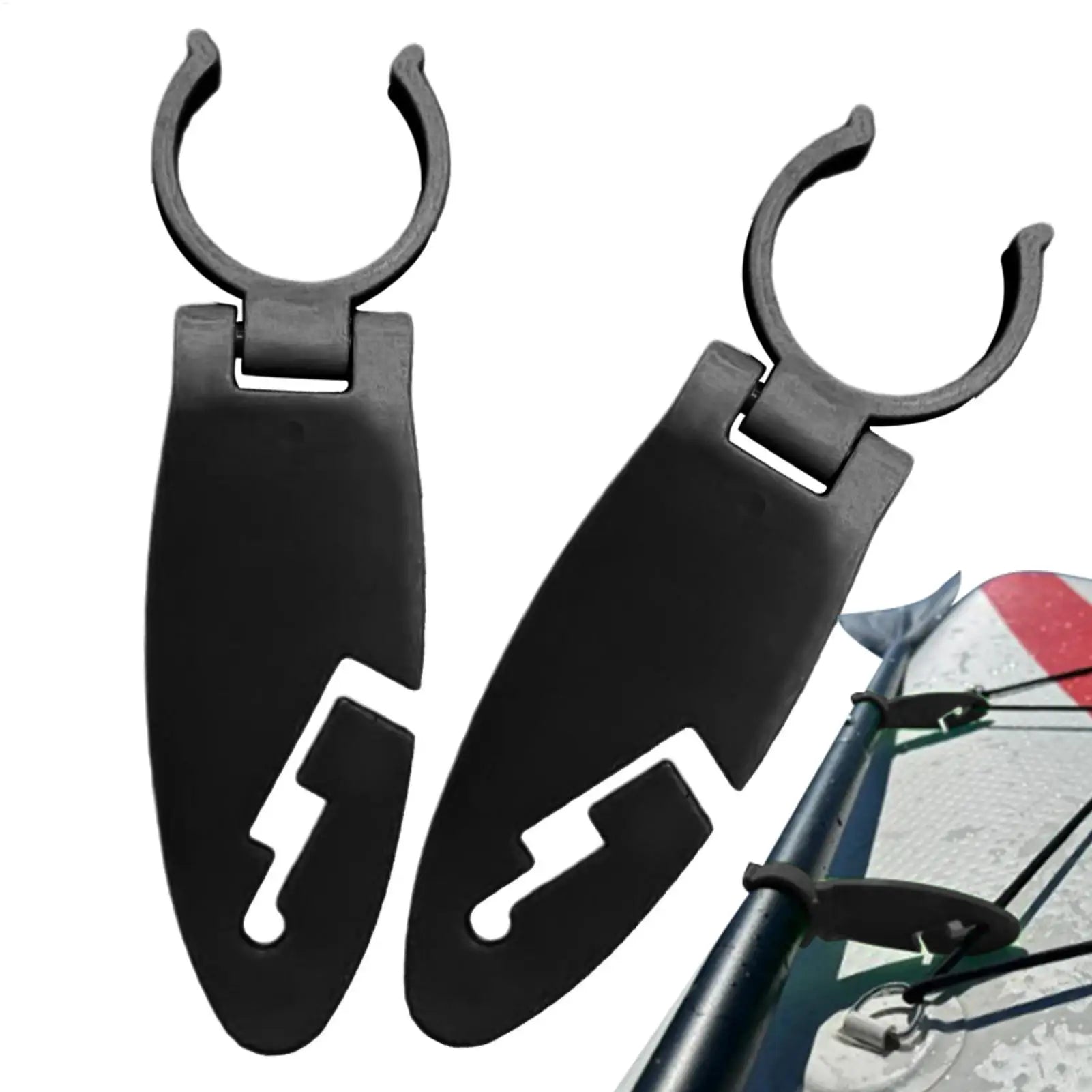 Fasten Clamp for Paddle Board Expandable Paddle Board Clamp for Men Water Sport Accessories 2 Pcs Easy To Install Fasten Clips Oasis Select