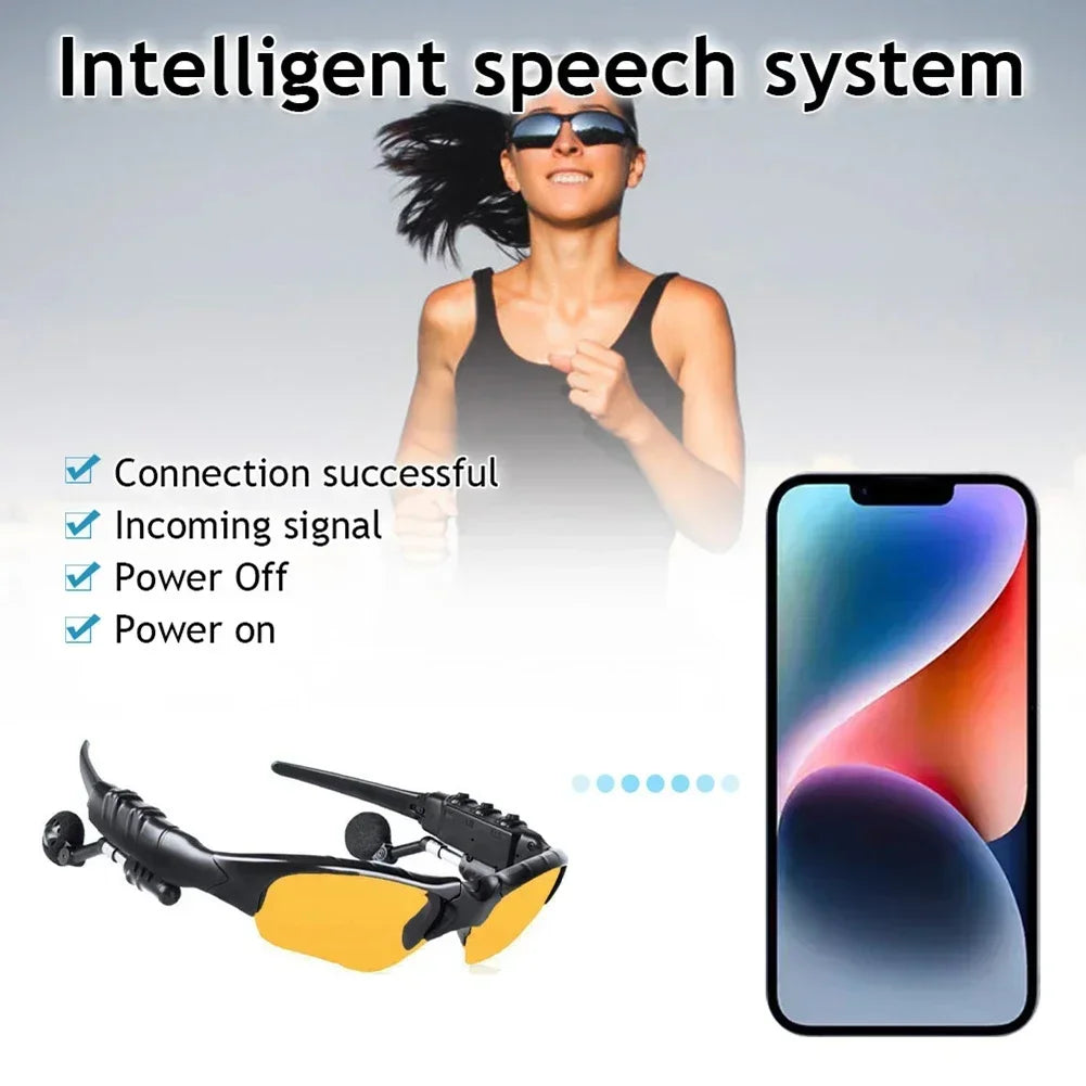 Fanmuran Bluetooth 5.0 Audio Sunglasses | Open-Ear Wireless