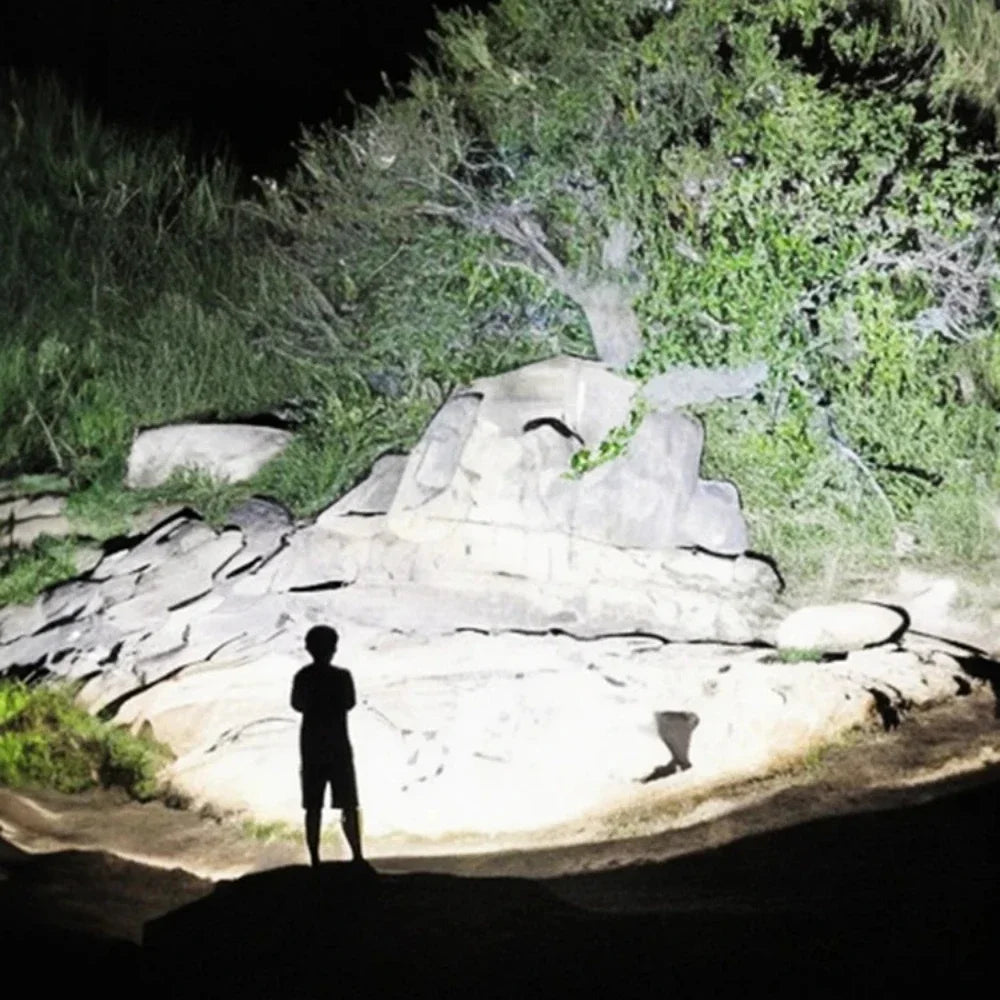 POCKETMAN 3800 Lumen Tactical Flashlight | USB-C, 8 Modes, Waterproof