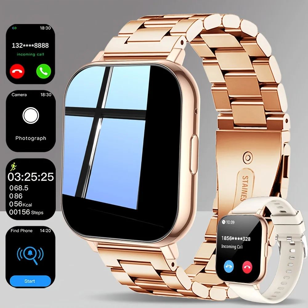 ERUN Premium Smart Watch – Multi-Sport, Call & Music Control