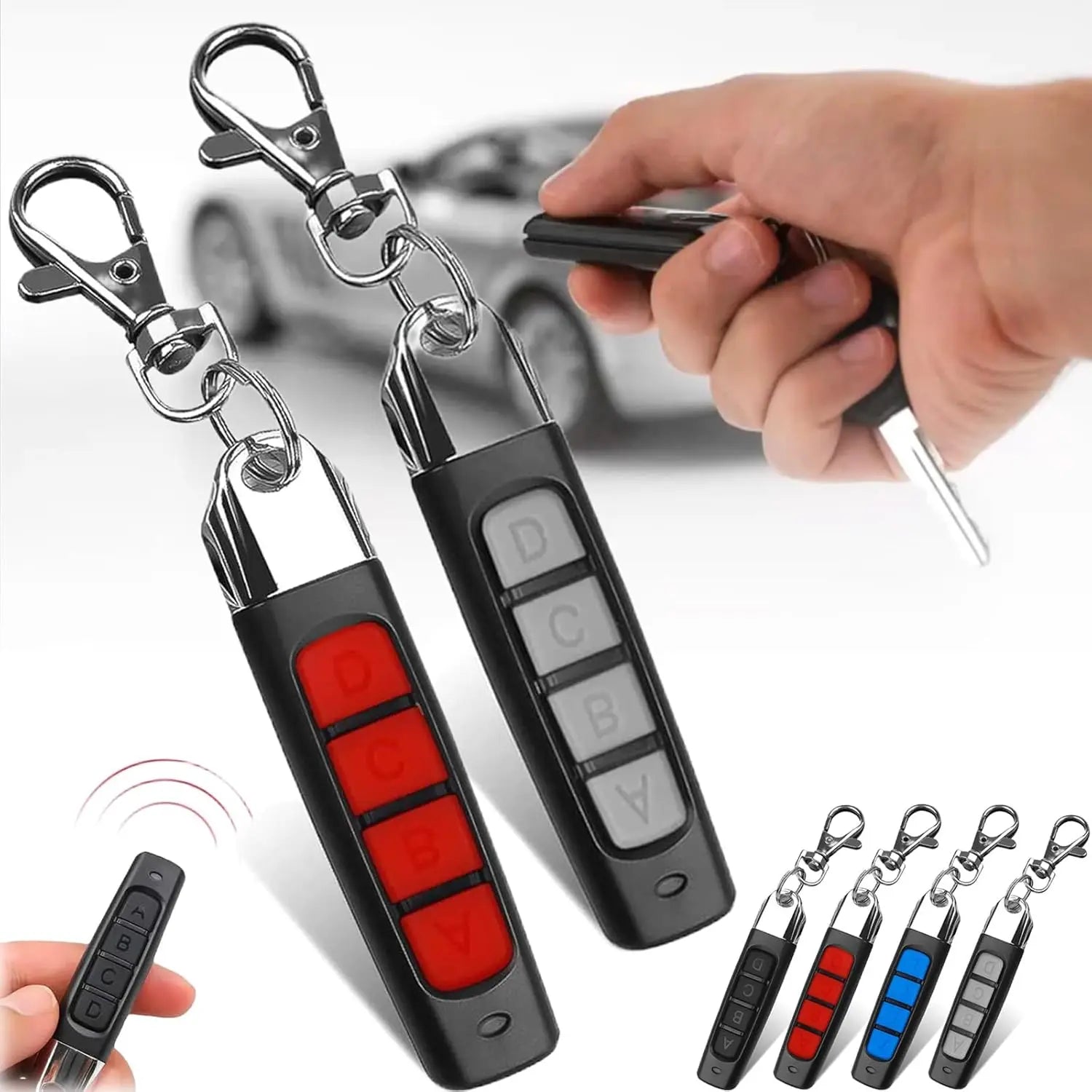 1PC 433MHz Remote Control Duplicator Replacement Key Duplicator Fixed Learning Code Copy Remote Controller for Electric Gate Oasis Select