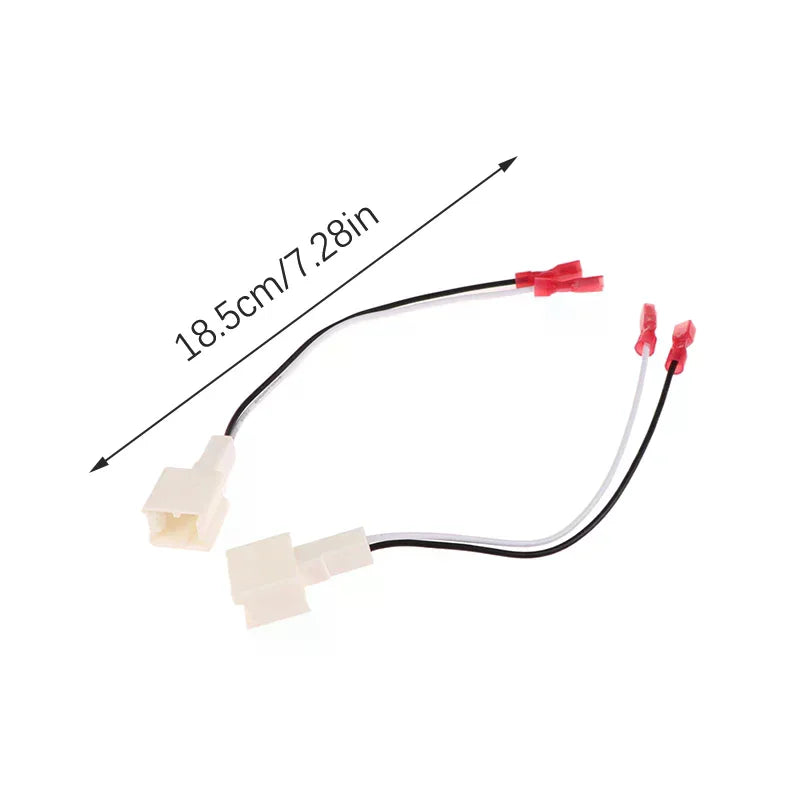 1Pair Car Tweeter Dash Front Speaker Wire Harness Adapter Cable Connector Wiring Cable For Nissan Renault Series Speaker Oasis Select