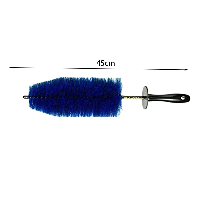 Car Detailing Brush with Soft Bristles; 1/3 Set Non-Scratch Wheel Rim and Tire Cleaning Tool Oasis Select 45cm