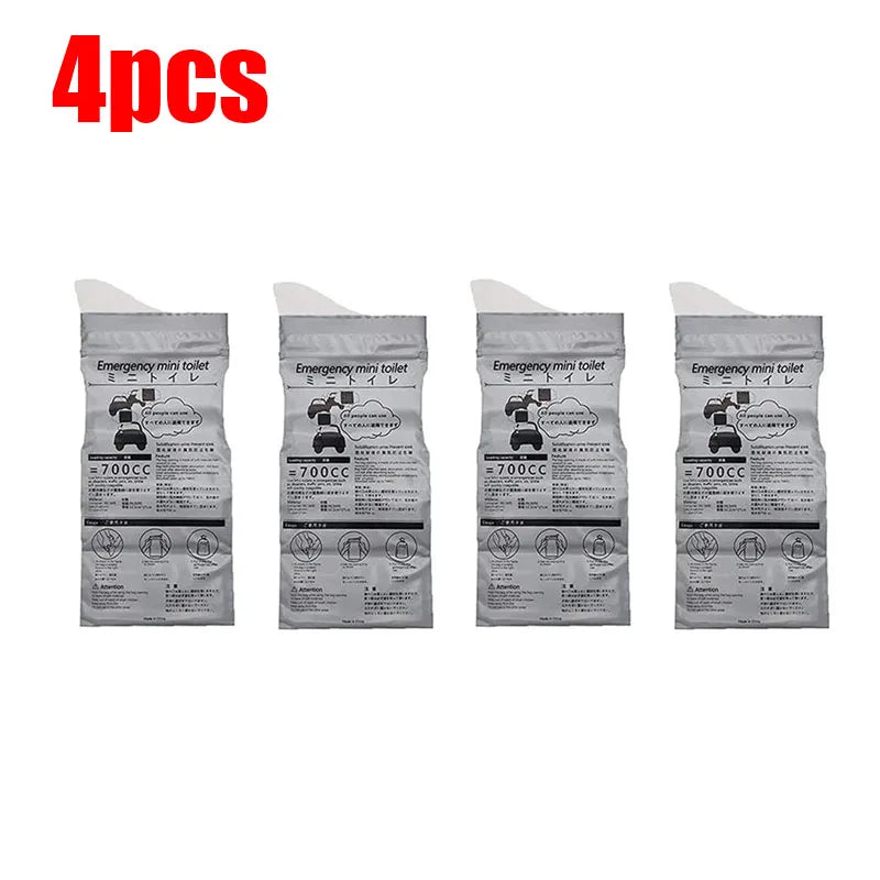 2/8/12pcs Universal Disposable Car Urine Bag Outdoor Vomit Bags Pregnant Women Mobile Toilet Stylings Product Auto Accessories Oasis Select 4pcs