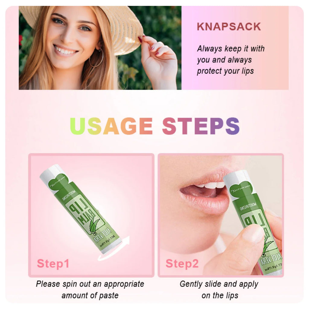 48PCS/ box Moisturizing Lip Balm set 5g12 Flower fragrance Natural fragrance moisturizing and brightening lip color holiday gift Oasis Select