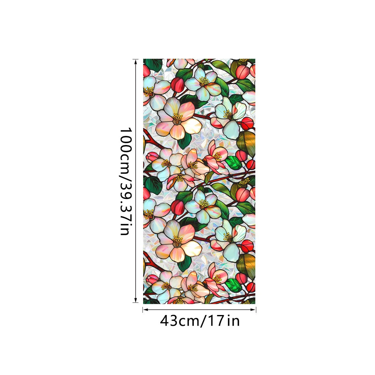 Double-sided Colored Electrostatic Glass Tape Bird Repellent