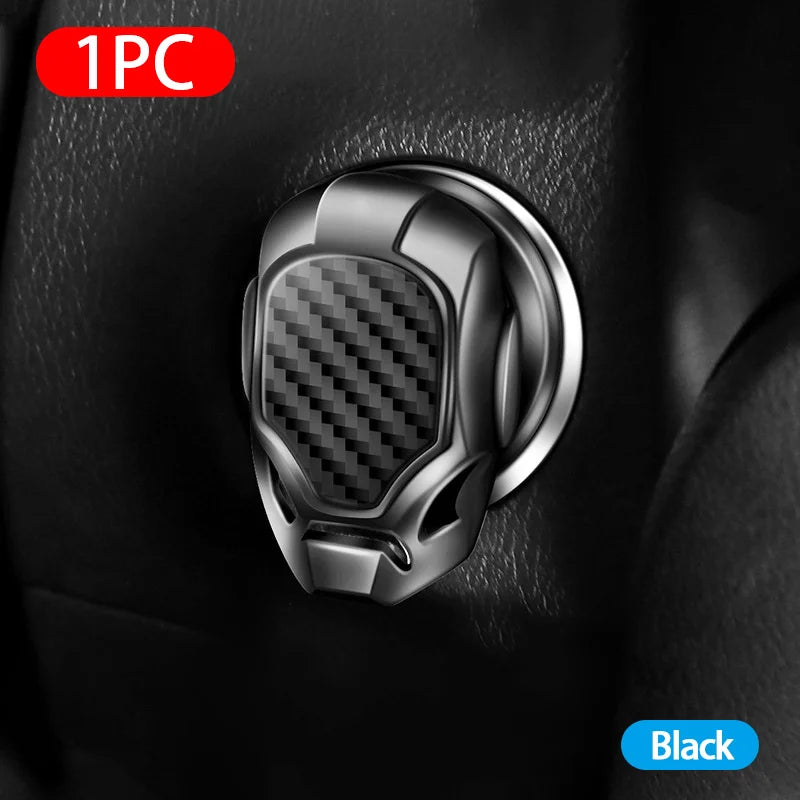 3D Metal Push Start Button Cover | Car Ignition Protector