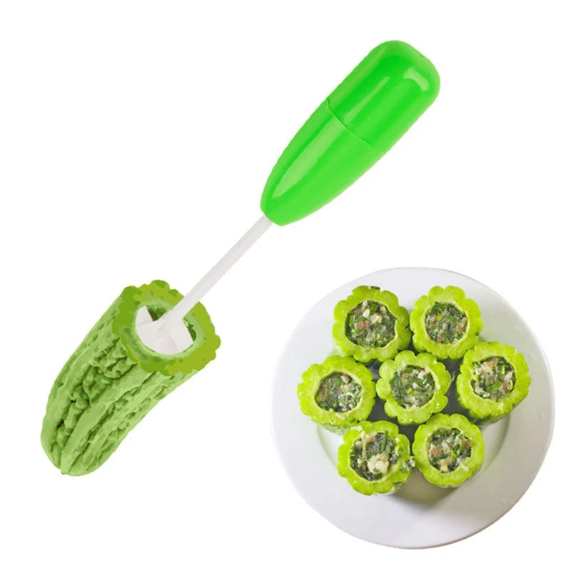 Eggplant Corer Tomato Seeds Remover Pitter Fruit Core Seed Remover Vegetable Spiral Seed Kitchen Gadgets Oasis Select