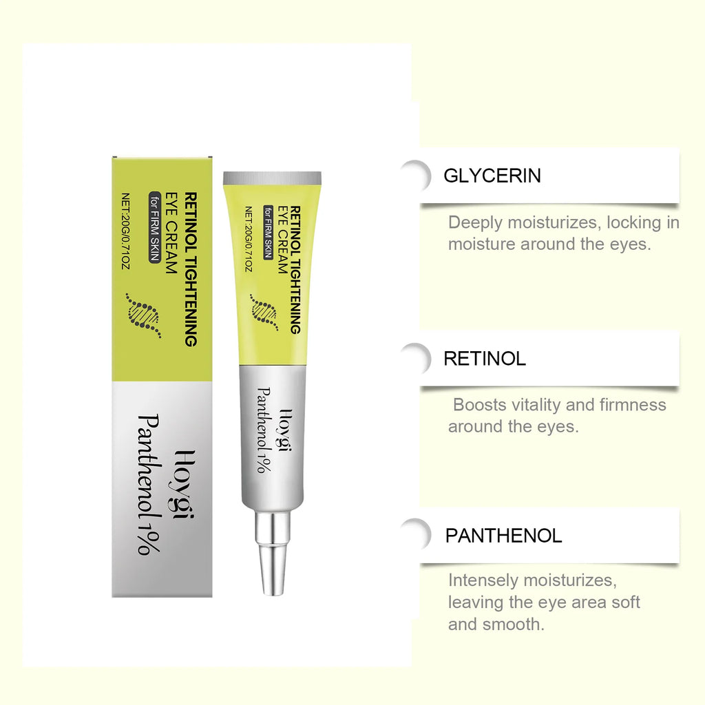 Hoygi Retinol Eye Cream – Dark Circles, Puffiness & Wrinkles Retinol Eye Cream Oasis Select