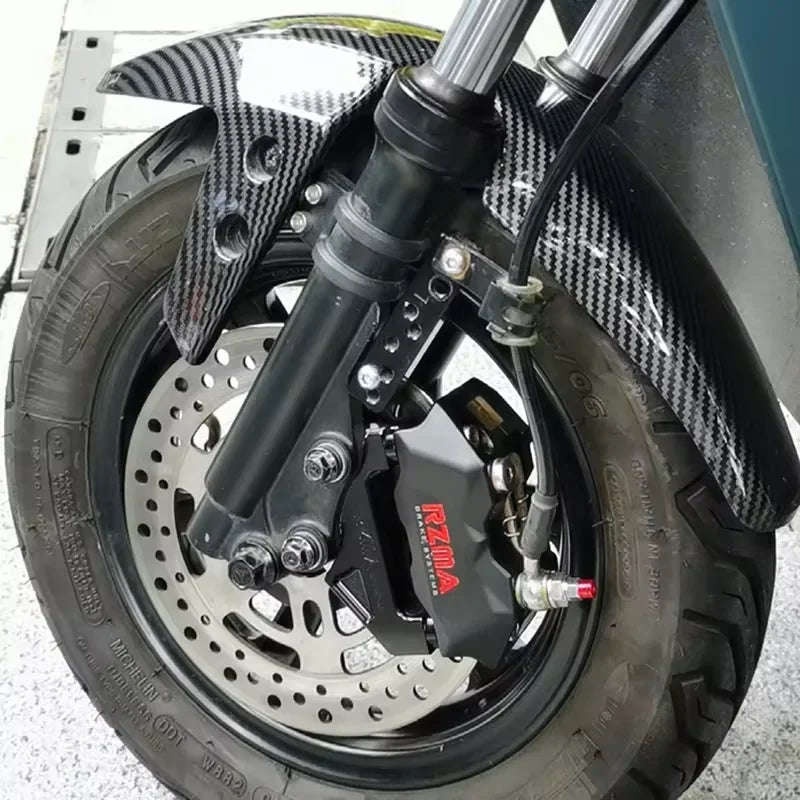 RZMA Ruizuma Little Crab Double Piston Hydraulic Disc Brake Electric Motorcycle Modified Brake Accessories Oasis Select