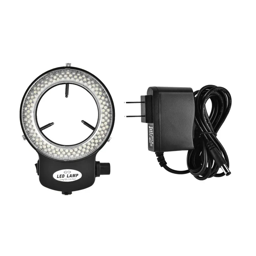144 LED Microscope Ring Light – Dimmable Non-Flickering Illuminator