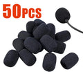 5-50Pcs Mic Protector Replacement Headset Foam Covers Windscreen Windshield Sponge Covers Microphone Cover for Meeting Mic Oasis Select 50pcs