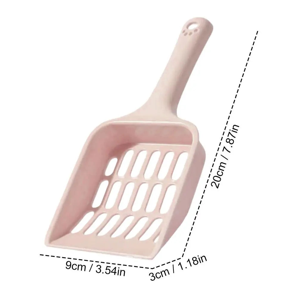 Cat Litter Scoop pet litter shovel Candy color appearance horizontal handle cat toilet shovel poop pickup Cat cleaning supplie Oasis Select Pinks