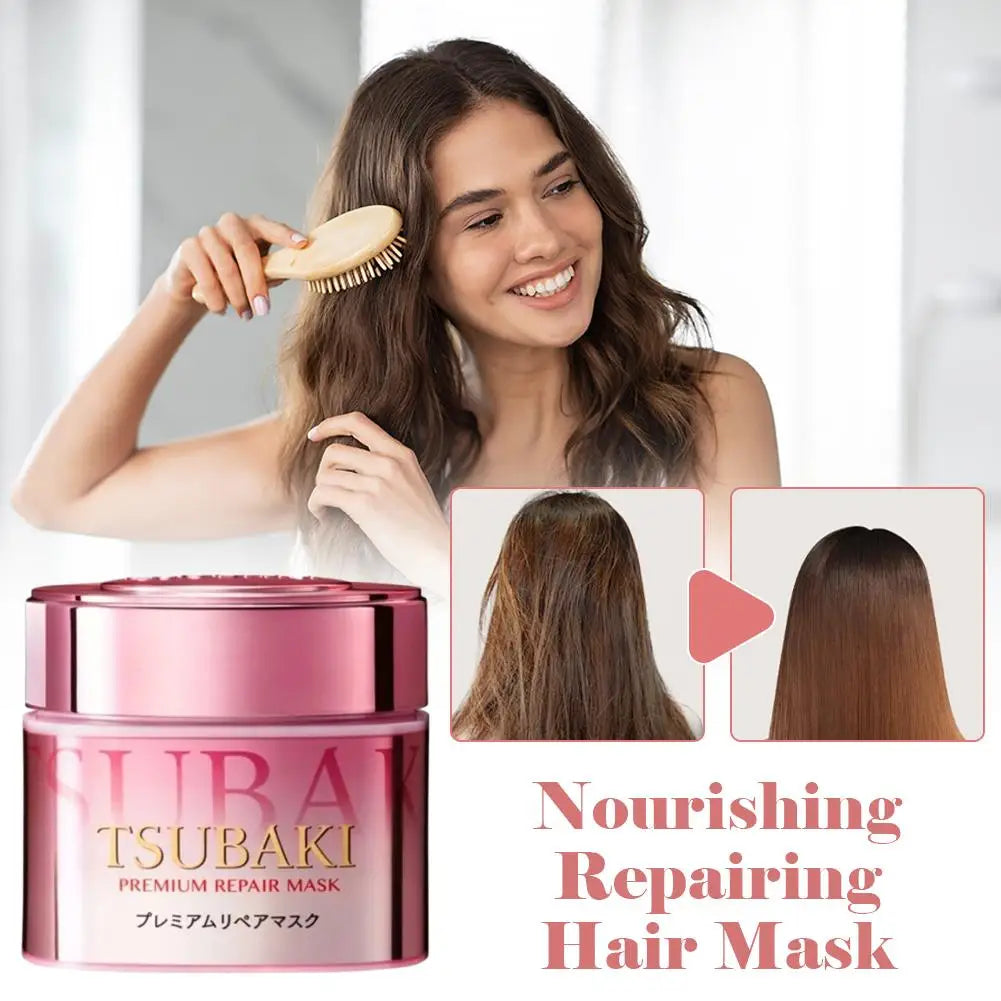 TSUBAKI 180g Salon Hair Mask – Repair, Anti-Frizz & Nourish Salon Hair Mask Oasis Select