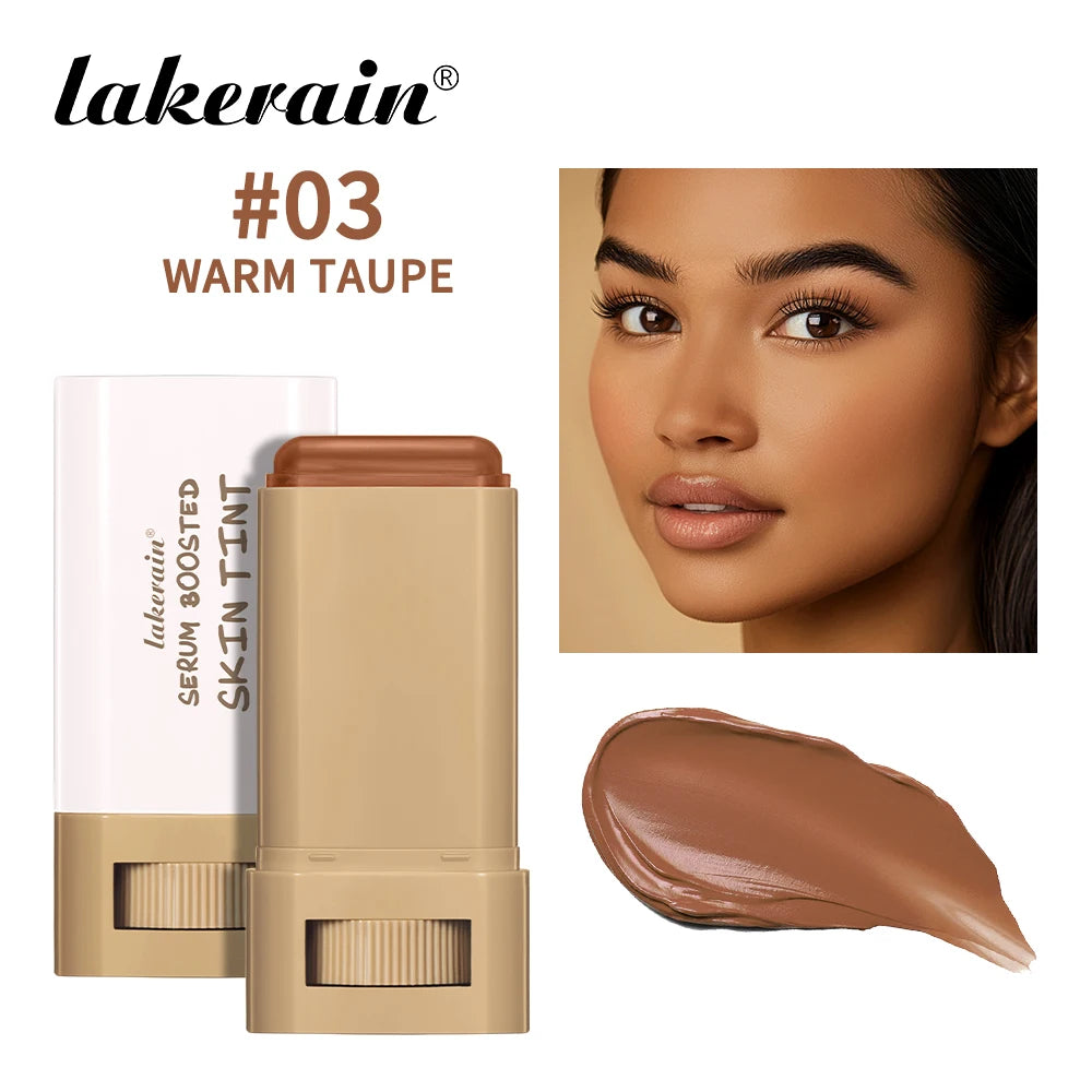 Matte Foundation Stick Waterproof Coverage Travel Flawless Eraser Foundation Stick Lightweight Enhance Skin Radiance Face Makeup Oasis Select 003 Warm Taupe