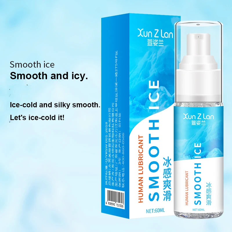 Cooling Lube & Warming Lube For Couples Intense Orgasm Gel 60ml Passion, Pleasure Moisture, Smooth Ice Lubricant For Vagina Anal Oasis Select