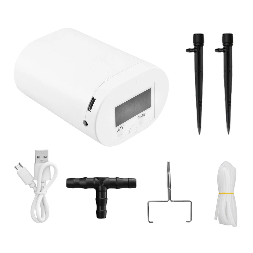 Automatic Drip Irrigation Kit 2/8/16 Heads + Timer | Plant Waterer Drip Irrigation Kit Oasis Select 2 Heads Pump france