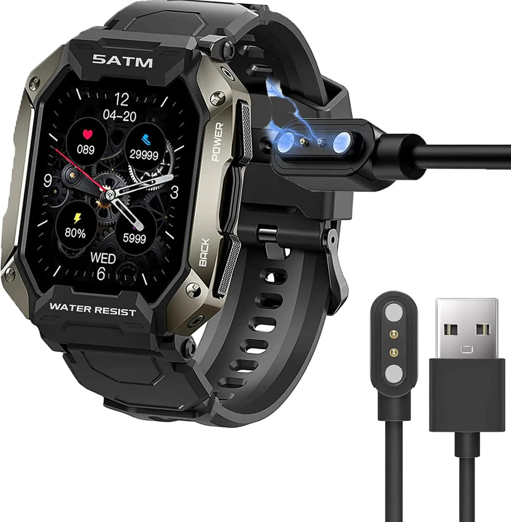 Magnetic USB Charger for AMAZTIM C20, Kospet Tank & GT600 Smartwatch Charger Cable Oasis Select