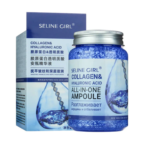 250ml Hyaluronic Acid & Collagen Face Serum | Plump & Firm Face Serum Oasis Select