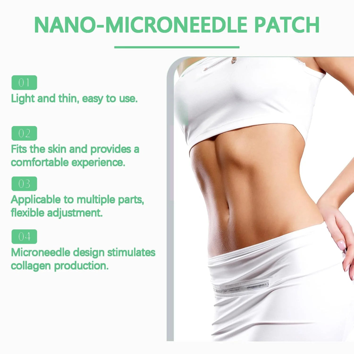 Gentle care patch, tightens the skin, enhances contours, daily lazy care patch Oasis Select