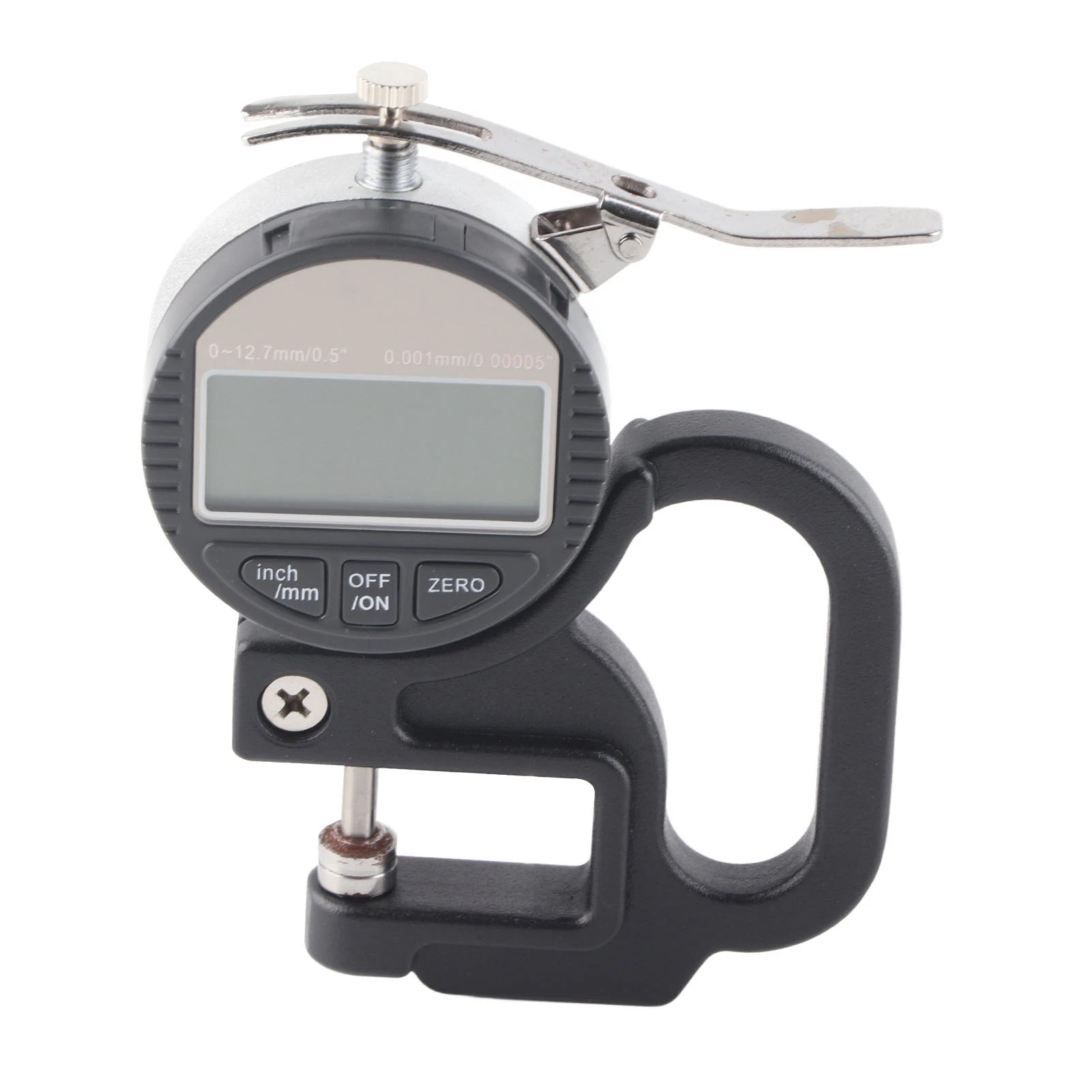 Digital Display Paper Leather Cloth Thickness Gauge Measuring Tool Range 0‑12.7mm 0.001mm Thickness Measuring Tool Oasis Select Default Title