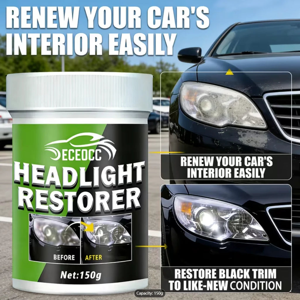 Car Headlight Restoration Kit – Remove Oxidation & Haze Headlight Restoration Kit Oasis Select