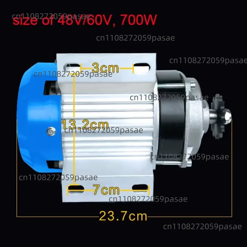Electric Vehicle Mid-drive Electric 3000W 72v Motor Oasis Select
