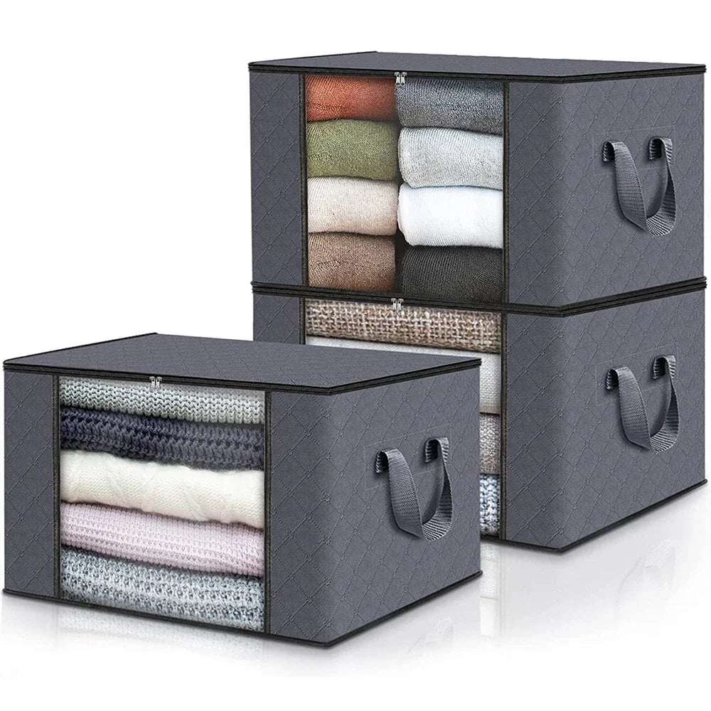 Quilt storage bag, clothing sorting bag, moving and organizing household bedding storage box, supplies Oasis Select