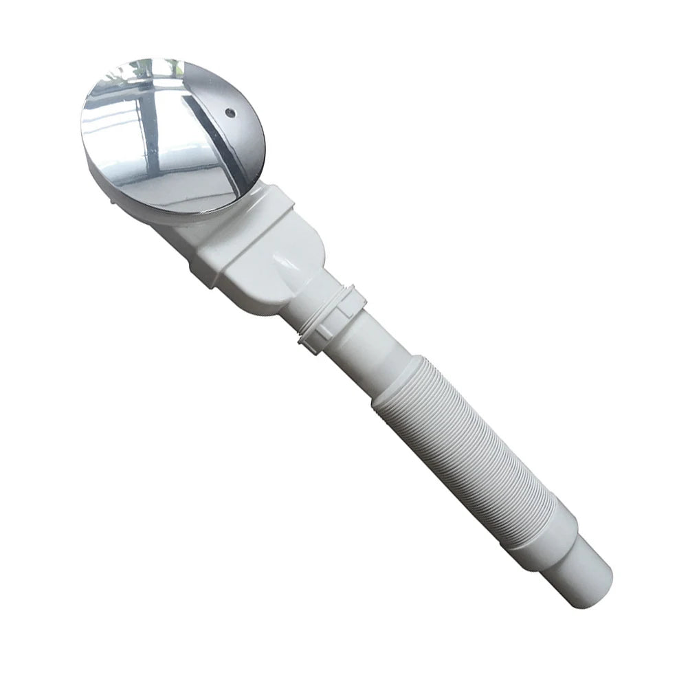90mm Diameter Shower Drain Waste Trap for Bathroom Trays Compatible with Standard Drain Openings to Prevent Overflow Oasis Select