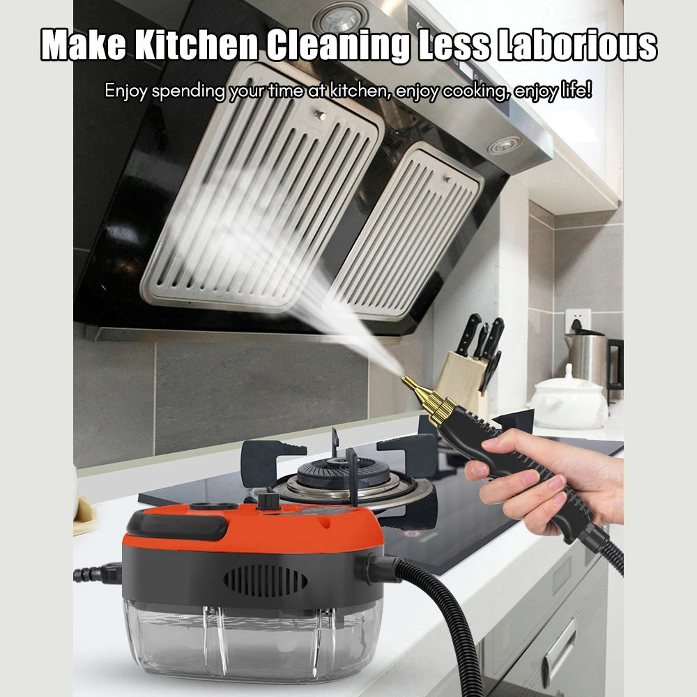 1500W Handheld Steam Cleaner – Car, Kitchen & Home