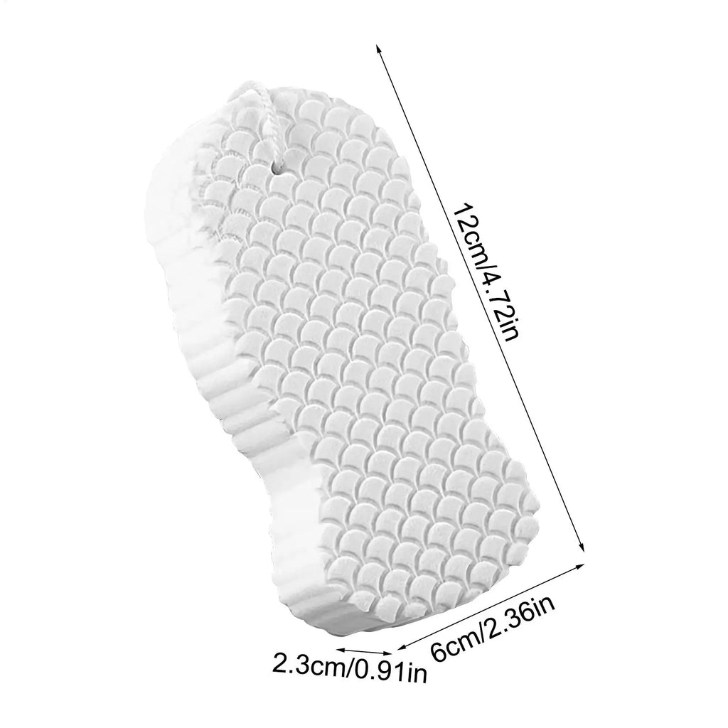Bath Sponges for Shower Exfoliate Bath Sponge User Friendly Reusable Back Scrubbing Tool Soft for Children Pregnant Women Kids Oasis Select