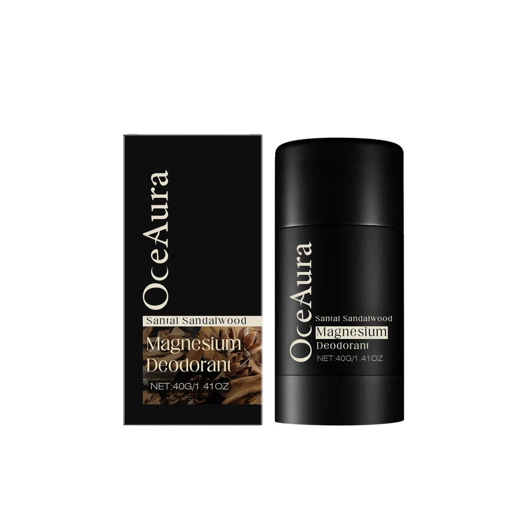 Sandalwood Deodorant Cream for Men Reduce Underarm Odor Long Lasting Fragrance Sweat Removal Dry Sooth Skin Antiperspirant Stick Oasis Select 40g boxed