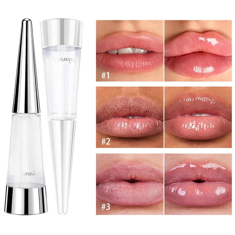 Lip Plumper Oil Non-greasy Lip Plumping Balm Moisturizing Dry Chapped Lips Shine Hydrating Exfoliating Nourishing Oasis Select