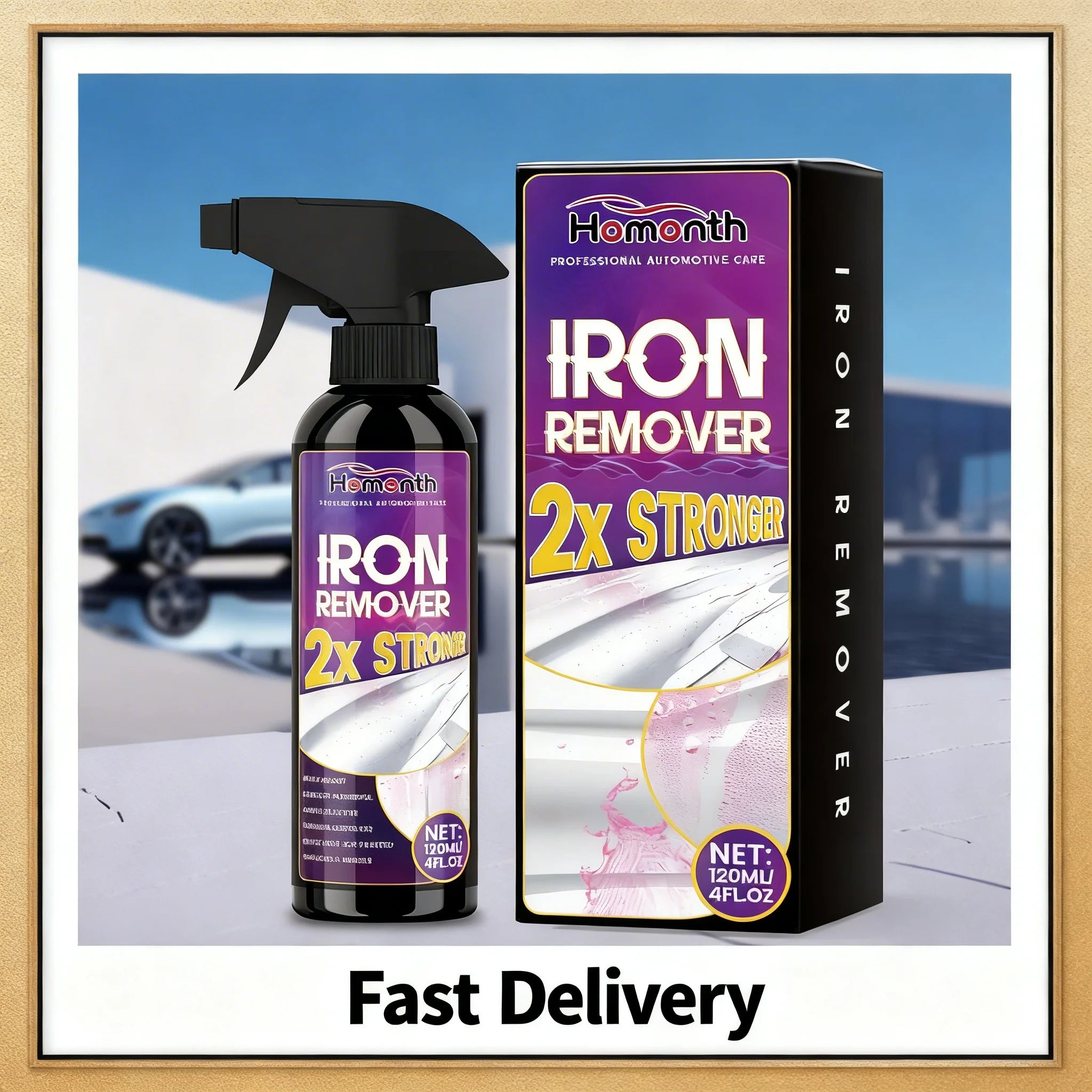 Powerful Rust Remover Spray – Metal, Car & Bike | 120ml