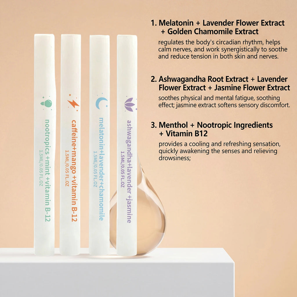 Herbal Nasal Care Stick Set Natural Essential Oil Formula Portable Daily Refreshing Moisturizing Soothing Comfort Travel Oasis Select