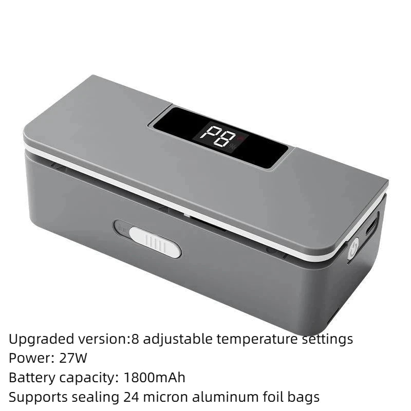 Bag Sealer 2 In 1 USB Rechargeable Mini Heat Seal Device for Plastic Food Bags Picnic Snack Storage Use Oasis Select A2