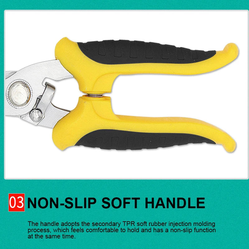 SLADE Stainless Steel Electrician Scissors – Multifunctional Electrician Scissors Oasis Select