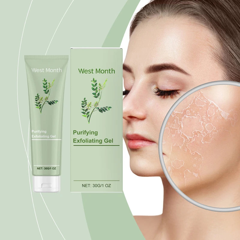 Purify Exfoliating Gel To Improve Dullness, Dryness, Deep Cleansing Pores, Brightening and Firming Oasis Select