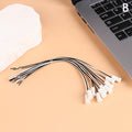 10pcs G4 Lamp Socket Wire Adapter With 10cm/20cm Wire G4 Lamp Holder For LED Crystal Heads Light Bulb Halogen Lamp Oasis Select B