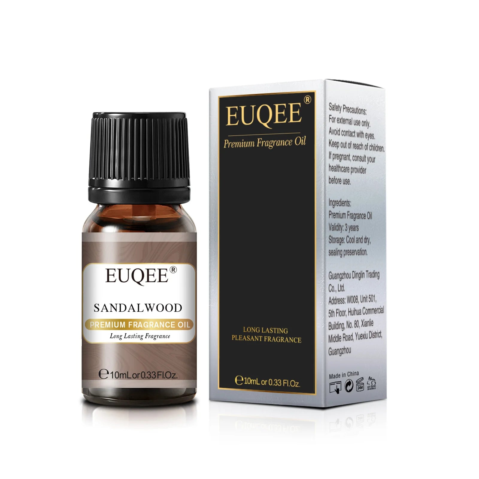 EUQEE 10ml Fragrance Oil – Diffuser, Candle & Aromatherapy