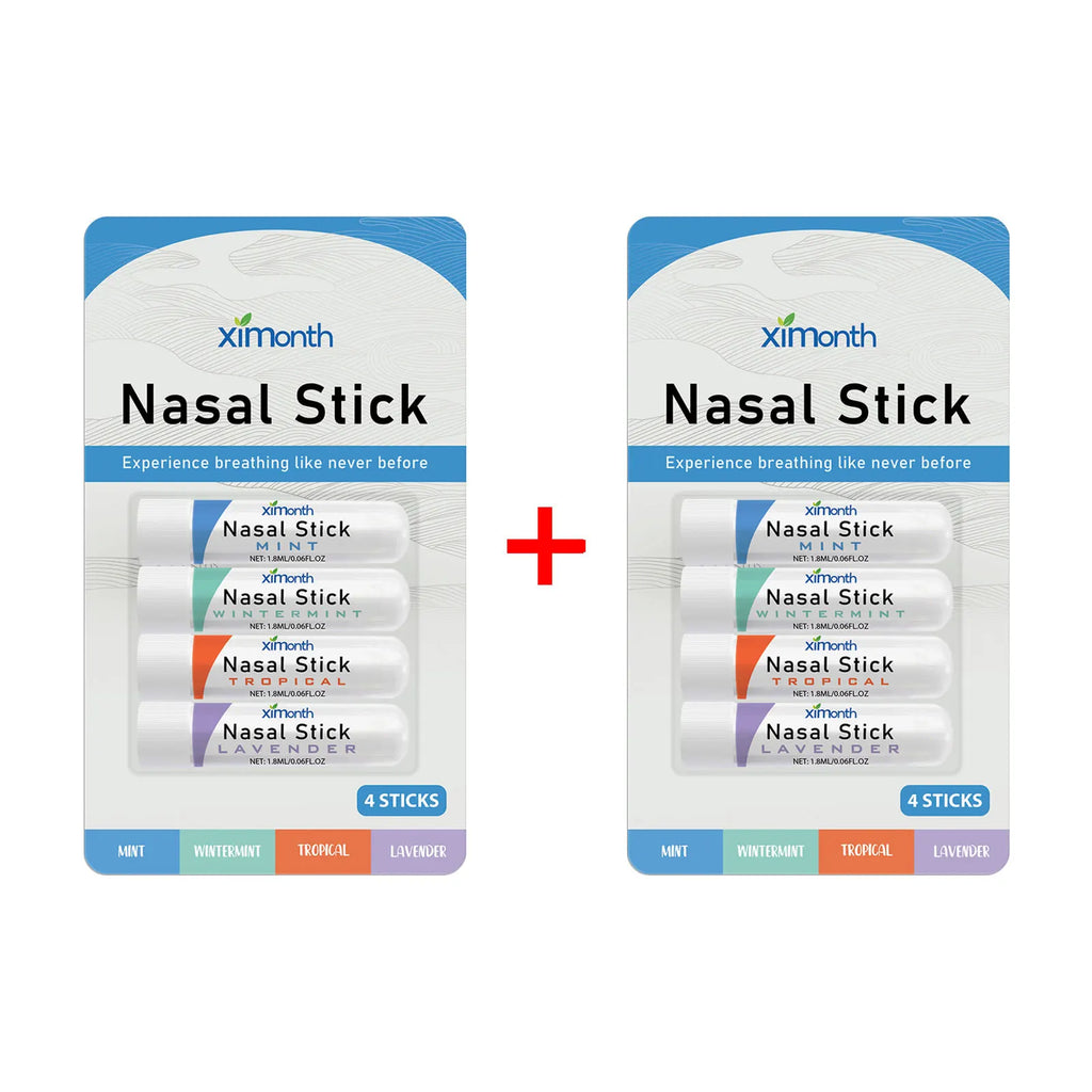 Ximonth Aromatherapy Nasal Inhaler Sticks 4-Pack – Cooling Oil Aromatherapy Inhaler Oasis Select 8sticks