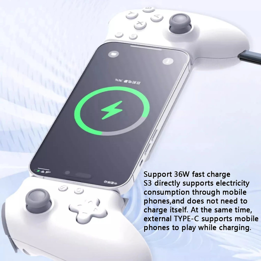 AyeBeau Hall Effect Mobile Gamepad – Android, iOS & PC